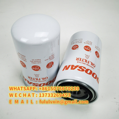 400508-00114A عنصر فیلتر روغن برای ماشین آلات ساخت حفاری بزرگ