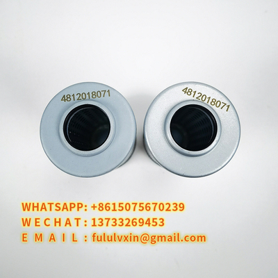 عنصر فیلتر روغن هیدرولیک 10 بار برای ماشین آلات ساختمانی رول 4812018071